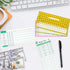 Clever Fox Cash Envelopes for Budgeting System - Tear and Water Resistant, Includes Carry Pouch & 12 Budget Sheets