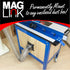 4 inch MagLink Surface Mount Dustport Steel Ring Receiver, Magnetic Dust Collection Fitting for MagLink Dust Collection
