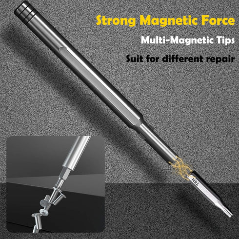 Set, 27 1 Set S2 Precision Screwdriver in Small Screwdriver Magnetic, Mini Steel Bits with Tweezers, Magnetic Mini