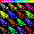 33FT 18 100 Solar Rope Lights Outdoor Waterproof, Colors Changing Trampoline Light Solar Powered & USB with Remote