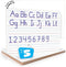 SCRIBBLEDO 5 Pack Double-Sided Whiteboard, 9" x 12" Lined Dry Erase Board for Kids Handwriting Practice