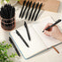 Dispowreath 50pcs Thank You Pens Bulk Cute Multicolor Ballpoint Pen for Server Employee Appreciation Gifts for Social
