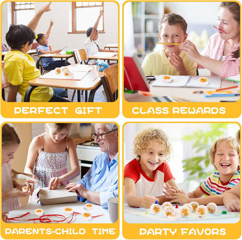 Zhanmai 80 Pcs Mini Chick Erasers, Cute Chicken Pencil Erasers, Bulk for Party Supplies, Kids Reward Gift