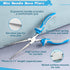 SPEEDWOX Mini Extra Long Needle Nose Pliers for Jewelry Making, Fishing, and Hand Tools
