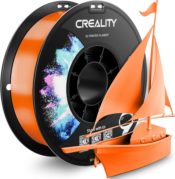 CREALITY PETG Filament 1.75mm 3D Printer Filament, 1kg (2.2lb) Neatly Wound Spool, Fit for Ender, Bambu Lab