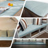 KJEKT 1.2x20x20 50D Bay Window Seat Cushion Teddy Fabric Density White Foam Padding Non-Slip & Durable.Easy Clean