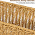 Decorative Magazine Storage Basket Bin, Plastic Holder for Bathroom, Office