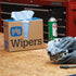 1 75 9.5' 16' PM50575 PIG Heavy Duty Shop Towels for Oil and Grime - Dispenser Box of Wipes - Each Wipe is x