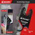 EZARC 3PCS Oscillating Multi Tool Hook Knife Blade, Multitool Saw Blades for Cutting Soft Materials