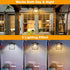 Sensor/5 AEQ Solar Shed Light Indoor Outdoor, Solar Gazebo Lights Work in Daytime with Dual Motion Modes/Remote