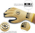 Insulated Electrician Gloves, 400V High Voltage Resistant, Flame Retardant Work Gloves for Electricians