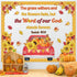 Fall Bulletin Board Decorations Set - Religious Pumpkin Sunflower Cutouts for Thanksgiving School Decor