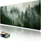 Extended Large Mouse Pad, Functional Desk Pad with Stitched Edges, XXL Mouse Pad (31.5x11.8 Inch) with Brilliant