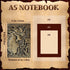 Pajean Dragon Journal, Embossed Leather Antique Dragon Notebook with Pen, Lined Paper, A5 (Bronze)