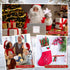 Spakon 48 Pcs Christmas Notepad Set with 24 Christmas Candy Sticky Notes and Themed Ballpoint Pens