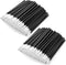 Foam Cleaning Swab Sticks, 200pcs, 3.4mm Head Width Round Foam Tips, Black, Cleanroom Cleaning Swab Sponge Stick