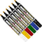 PM-19 Industrial Paint Marker, Xylene-Based, Permanent & Quick-Dry, 3.2mm Bullet / 4.8mm