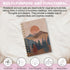 Boho Sun Mountain Spiral Notebook, 5.5x8.3 Inches, Preppy Nature Journal