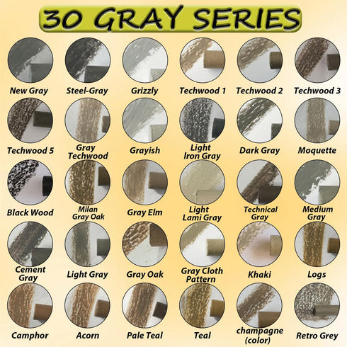 30+2p 30 2 Wood Filler Sticks - Colors Wood Markers Furniture Repair Wax Crayons with Scrapers, Furniture Touch Up
