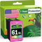 Remanufactured Limeink 1 Ink Cartridges Replacement for HP 61 Ink Cartridge Combo Pack for HP Ink 61 Ink cartridges for