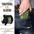 IronSeals Tactical ID Card Holder Detachable Hook & Loop Badge Holder with Key Ring and Adjustable Neck Lanyard