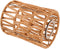NUOBESTY Vintage Style Cylinder Lamp Shade Durable Paper Rope Pendant Light Cover
