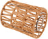 NUOBESTY Vintage Style Cylinder Lamp Shade Durable Paper Rope Pendant Light Cover