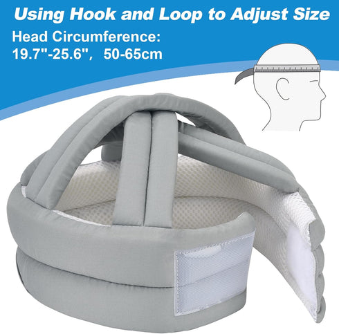Cepairng New Upgraded Soft Elderly Helmet for Falls Head Protection,Adult Head Protector from Falls,Elderly Protective