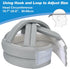 Cepairng New Upgraded Soft Elderly Helmet for Falls Head Protection,Adult Head Protector from Falls,Elderly Protective