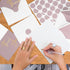 Set 100 Pack 4x6 Set VNS Creations Gold Foil Thank You Cards With Envelopes Bulk & Stickers - Blank Thank You Notes Box