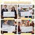Zhehao 2 Pack 38 15.8 Inch Big Checks for Presentations Reusable x Large Dry Erase Giant Checks Giant Check Fake Check