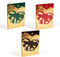 Premium Gold Foil Religious Christmas Card, Virgin Mary & Baby Jesus Design, 5" x 7", 3 Pack