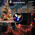2 Pack 144 400 8 Joomer Solar Christmas Lights, Total FT LED Modes Waterproof Solar String Lights Outdoor Auto ON/Off