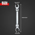 Flex Head Flare Nut Wrench Set, 19 * 21mm Flexible Flare Nut Wrench for Automotive and Plumbing Repairs