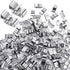 Zhengmy 150 Pcs Trailer Frame Wire Clips Stainless Steel Metal Cable Clips 22.5