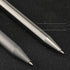 Titanium Push Ballpoint Pen 5.31", Compact Pocket Pen with Clip to Retract Refill for Everyday Carry
