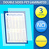 Youngever 24 x 18 inch Laminated Educational Posters, Classroom Posters for Multiplication and Division