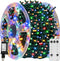 TW SHINE Christmas Lights, 600 LED 196FT Christmas String Lights Plug-in with