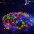 198 9.8ft 6.6ft 8 LED Multicolor Net Lights Outdoor Mesh Lights x for Garden, Lawn, Shrubs, Party, Wedding, Christmas