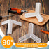 24 Pcs 3 Way Corners for Drywall, Anti Crack Reinforced Corner Bead for Wall Crack Repair Tool