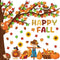 Fall Tree Bulletin Board Decorations for Classroom Autumn Thanksgiving Cutouts for School Home Decor