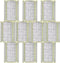 YUNGUI PCB Veroboard - 10PCS 5X7cm Protoboard for DIY Soldering and Electronic Experiment Projects