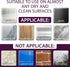 Double Sided Sticky Dots 200PCs, Clear Round Mounting Putty for Hanging Pictures Without Nails - Removable Adhesive