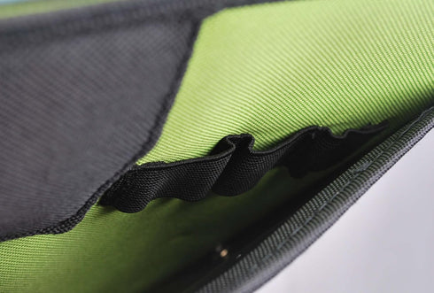 Filexec Soft Touch Padded Canvas Window Expanding File, 13 Pockets, Green (46225-4), Letter, 1 Pack