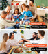 Countertop 8-Level Food Warming Mat for Electric Heating Mat for Food with Temp Control, Timer & Child Lock PI Graphene