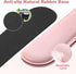 Upgrade Cleanable PU Leather Keyboard Wrist Pillow Rest Pad - Gimars Enlarge Mouse Cushion Support for Office