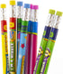 BAZIC Wood Pencil Reward Incentive Pencils, Unsharpened for Kids Student Artist Writing Drawing, Latex Free Eraser