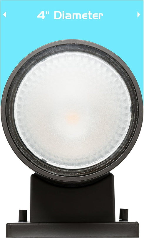 Dimmable CRI80+ IP65 (15W 5000K Westgate Lighting Outdoor LED Cylinder Light - Up/Down Wall Sconce Lamp Fixture W/COB