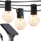 Brightech Ambience Pro Solar Powered LED Outdoor String Lights - 27 Ft