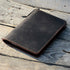 JJNUSA Compatible with Rocketbook Mini Cover, Handmade Distressed Genuine Leather Journal Notebook Cover, Dark Brown